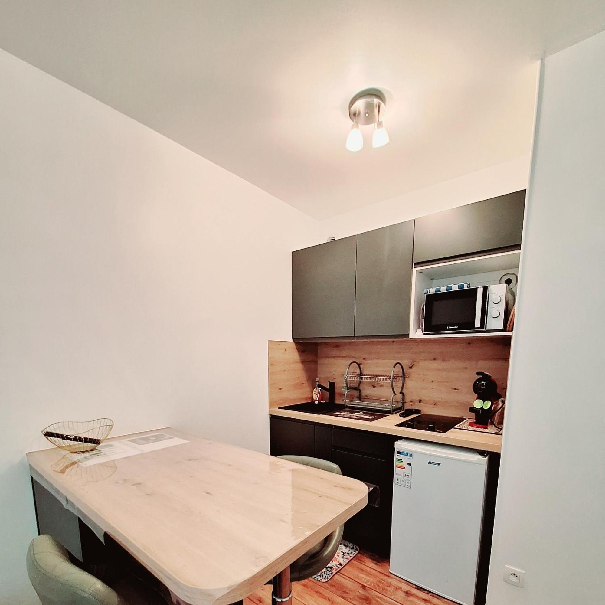 Studio Alpha - 2Min By Train To Disneyland Or 20Min Walk - 5Min Walk To "Val D'Europe" Station Montévrain Dış mekan fotoğraf